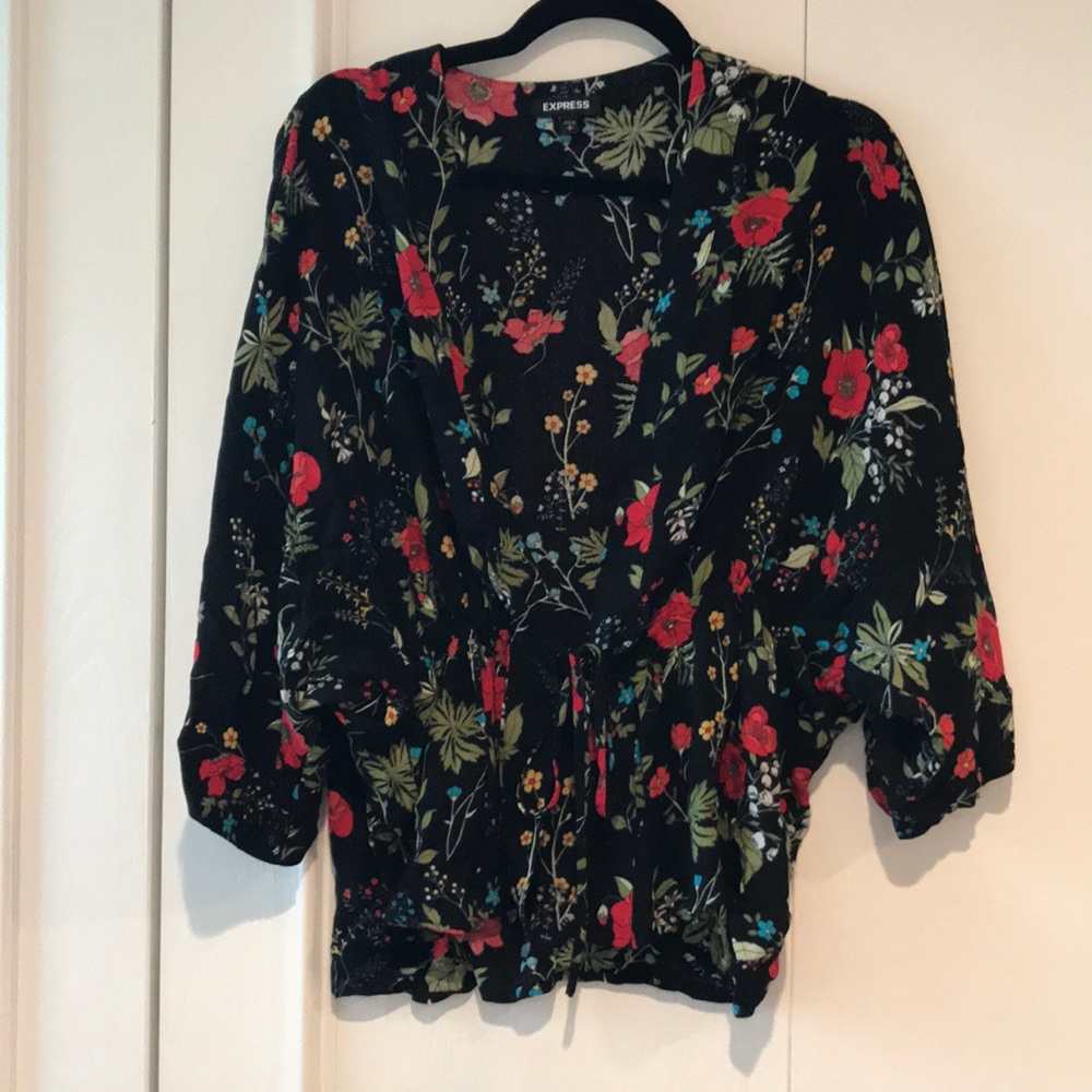 Floral Top/kimono